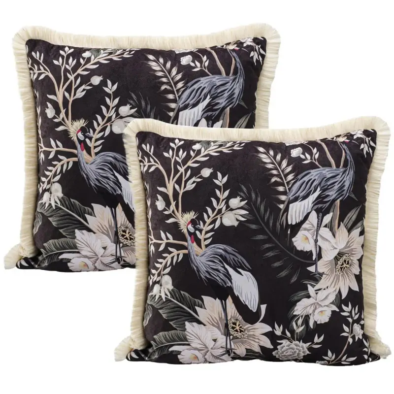 Set fata de perna decorativa 2 buc, ,seria oz,43 x 43 cm.50041