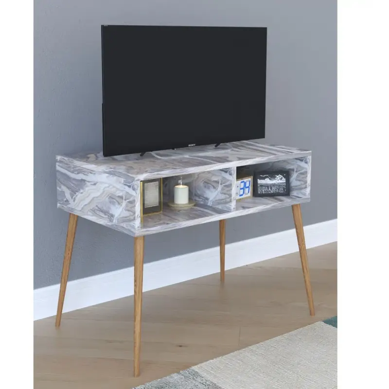 Comoda TV , marmorat, 72x 30 x 58.6 cm.15109-C