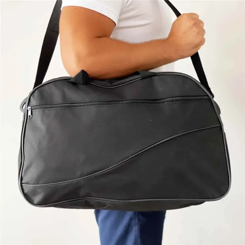 Geanta calatorie negru 52x20x35 cm