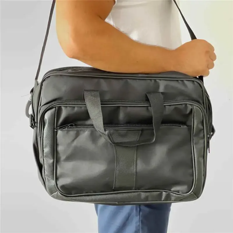 Geanta pentru laptop si documente negru 41x15x30 cm