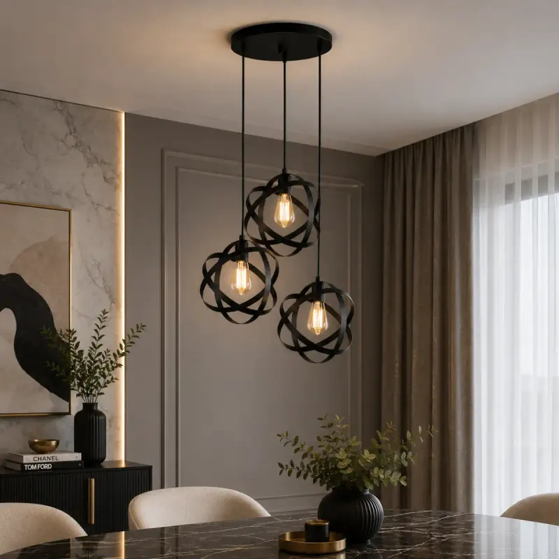 Lustra negru ro11305