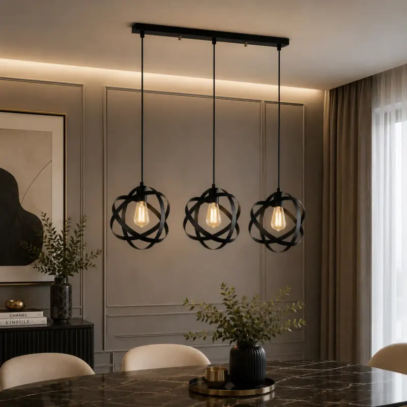 Lustra negru ro11307