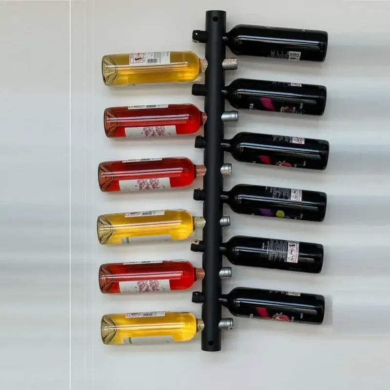 Raft de perete/suport vinuri, Wine Stand , metal