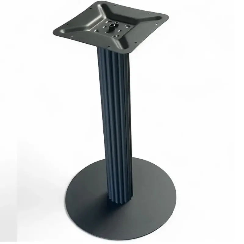 Picior metal pentru masa Cama,negru