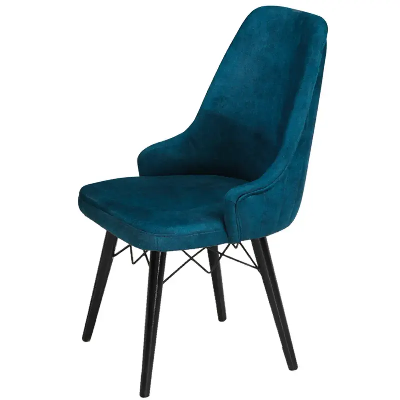 Resigilat:Scaun tapitat Smarald, 88X47x42-cm,30213
