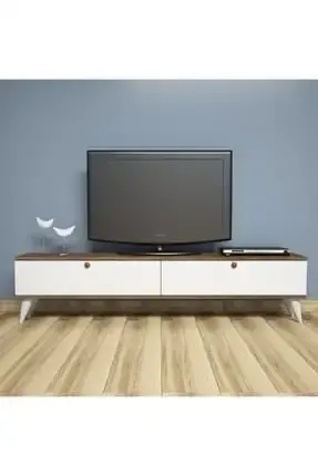 Comoda TV, Paris , nuc/alb, 35 x 160 x 25 cm, PAL