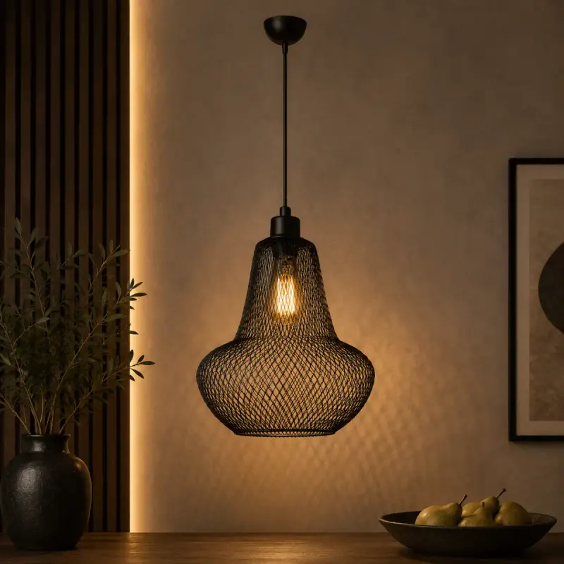 Pendul cu un glob negru ro11414
