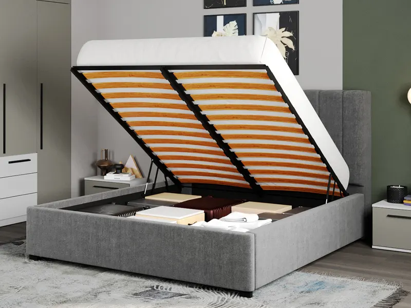 Set Mobila Dormitor Casmir / Alb Soares C30 — imaginea 2