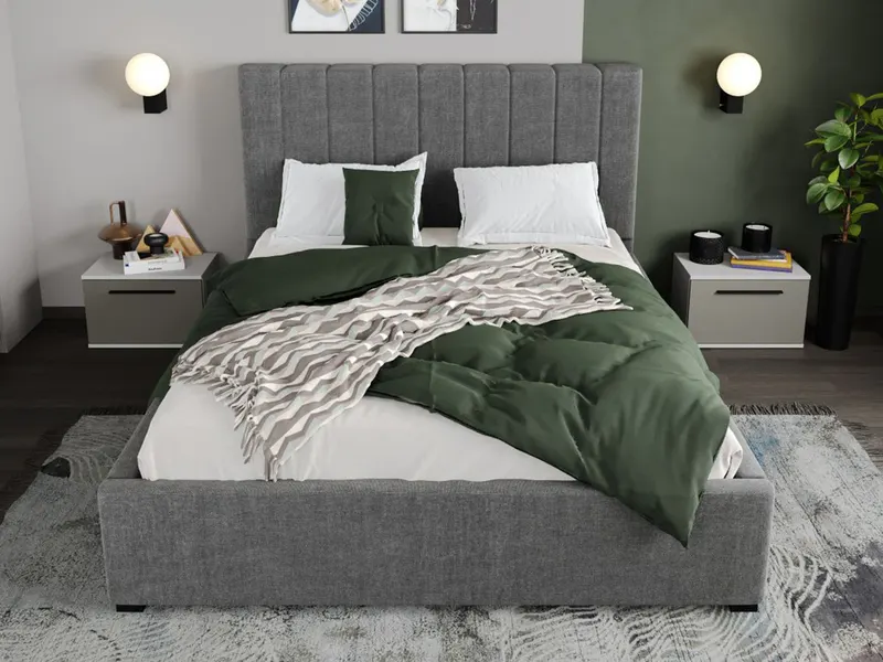 Set Mobila Dormitor Casmir / Alb Soares C30 — imaginea 3