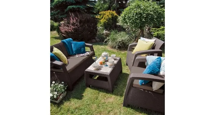 Set mobilier de gradina Corfu Maro — imaginea 2