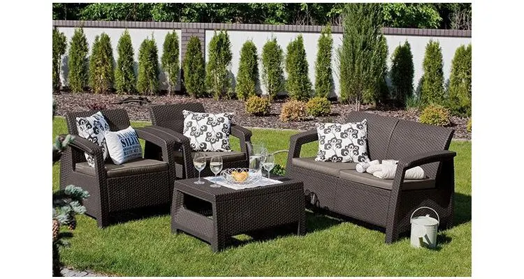 Set mobilier de gradina Corfu Maro — imaginea 4