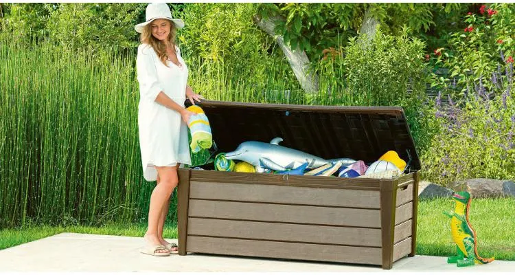Cutie Depozitare 120 Brush Deck Box Maro — imaginea 3