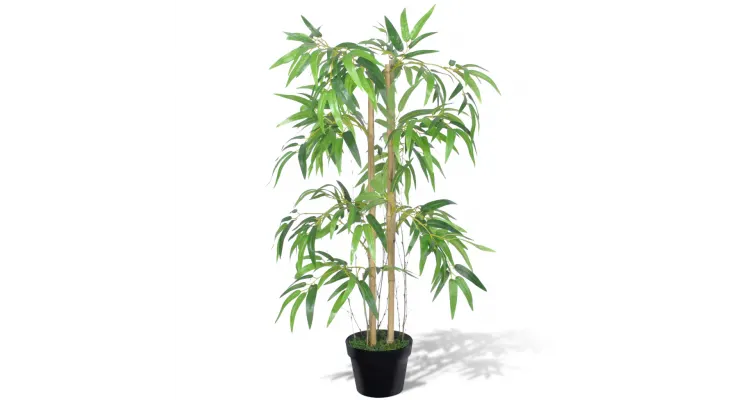 Planta artificiala de bambus Twiggy cu ghiveci 90 cm