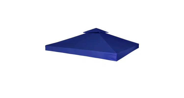 Acoperis pavilion rezistent la apa 270 g/m?/3 x 3 m, Albastru inchis