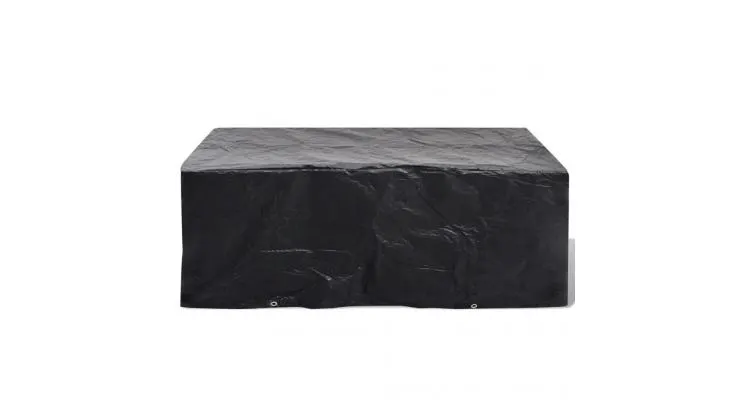 Husa mobilier de gradina set 8 persoane poliratan 200 x 160 x 70 cm — imaginea 4