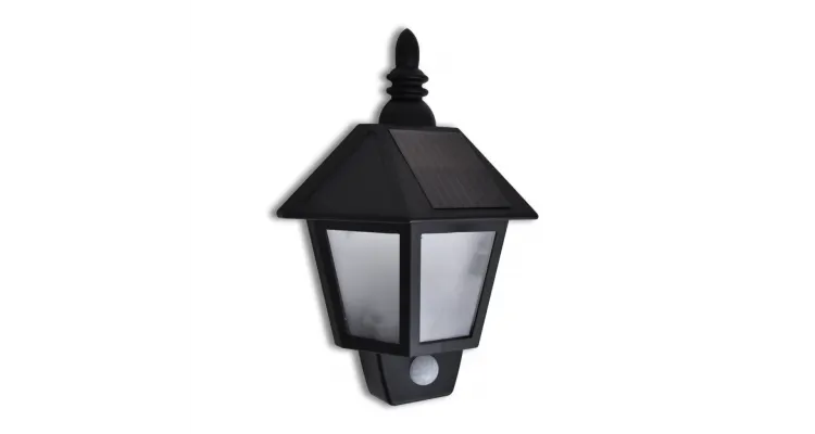 Lampa solara de perete cu senzori de miscare