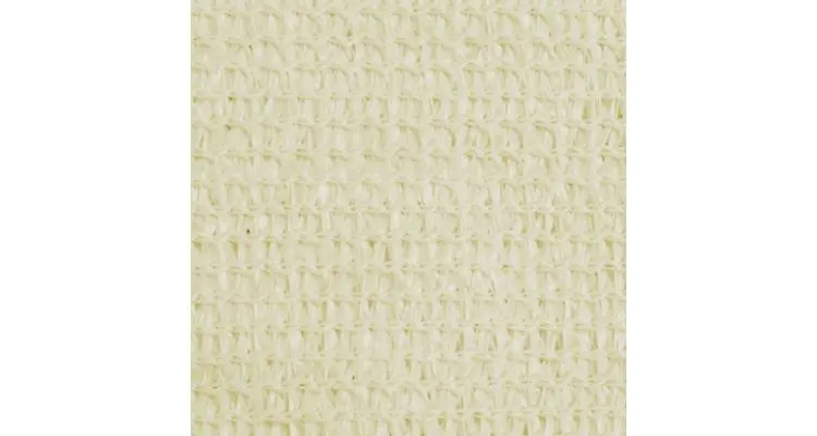Panza parasolar din HDPE triunghiulara 3,6x3,6x3,6 m, Crem — imaginea 3
