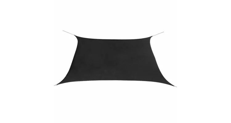 Parasolar din tesut oxford patrat 3,6 x 3,6 m, Antracit