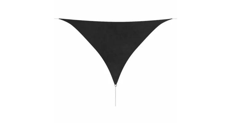 Parasolar din tesut oxford, triunghiular 3,6x3,6x3,6m, antracit