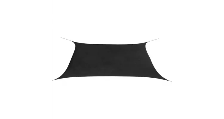 Parasolar dreptunghiular din tesatura oxford 2 x 4 m, Antracit