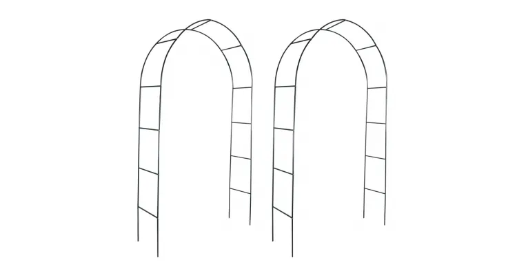 Pergola arcuita pentru gradina, 2 buc
