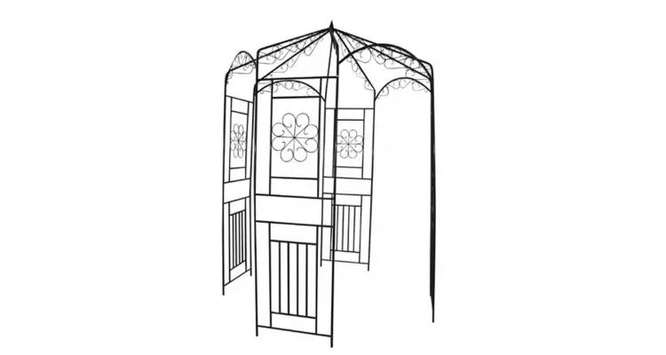 Pergola Arcuri cu model trandafiri 250 cm