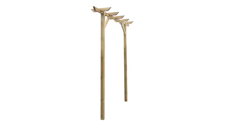 Pergola din lemn 200 x 40 x 205 cm