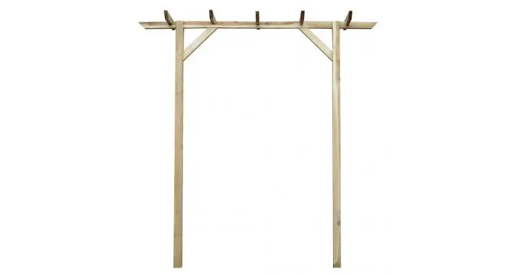Pergola din lemn 200 x 40 x 205 cm — imaginea 3