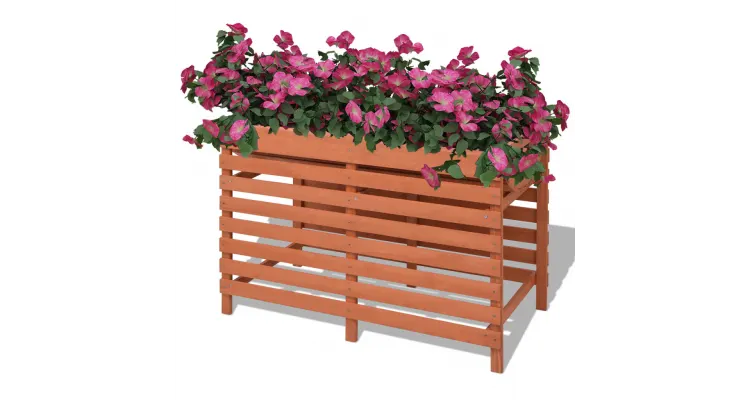 Plantator din lemn 100 x 50 x 71 cm