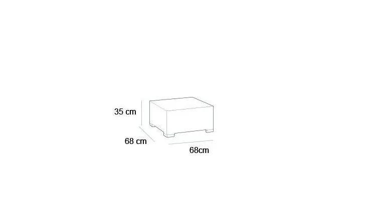 Set mobilier gradina cu canapea, fotolii si masuta California Maro Gri -Taupe — imaginea 5