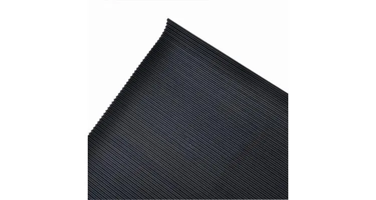 Covor antiderapant de cauciuc cu nervuri fine 5 x 1 m — imaginea 2