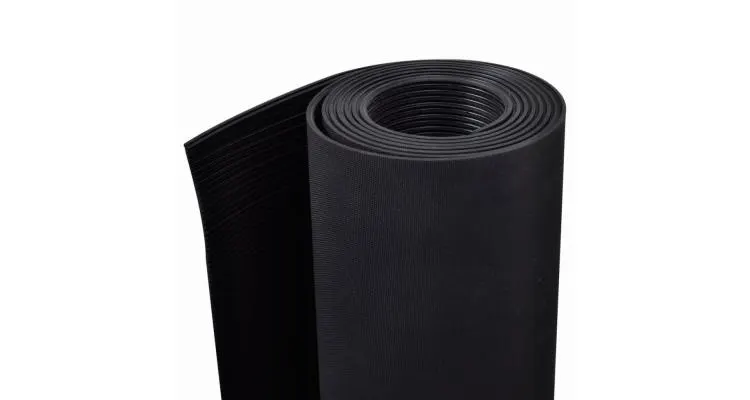 Covor antiderapant de cauciuc cu nervuri fine 5 x 1 m — imaginea 3