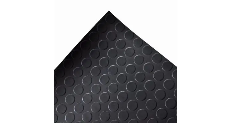 Covor antiderapant de cauciuc cu puncte 2 x 1 m — imaginea 2