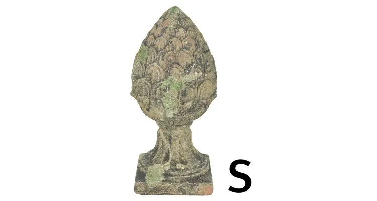 Ornament con Moss Godet
