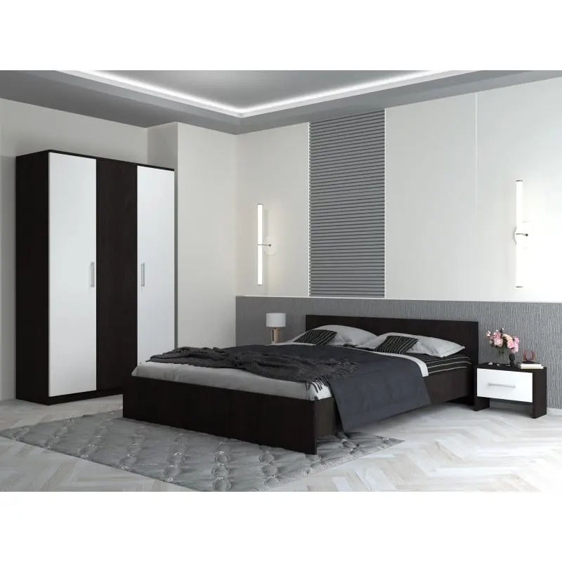 Set dormitor Practic 3U, Wenge