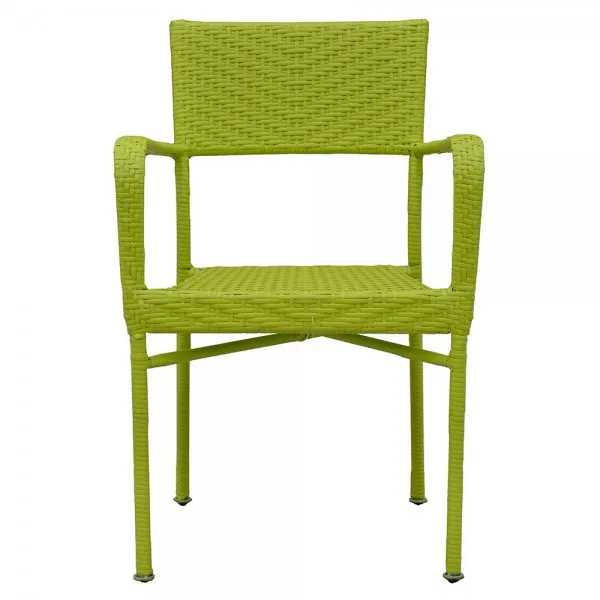 Scaun suprapozabil NEELY 57x55.5x89 cm verde — imaginea 2