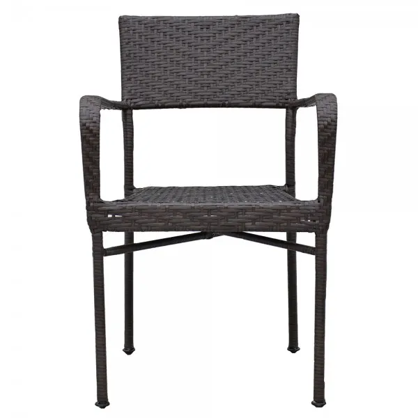Scaun suprapozabil NEELY 57x55.5x89 cm maro — imaginea 2