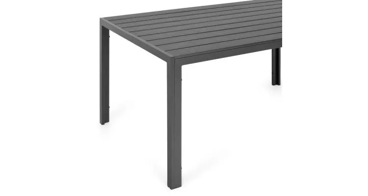 Masa dreptunghiulara mica ENCORE 150x90x74 negru — imaginea 4