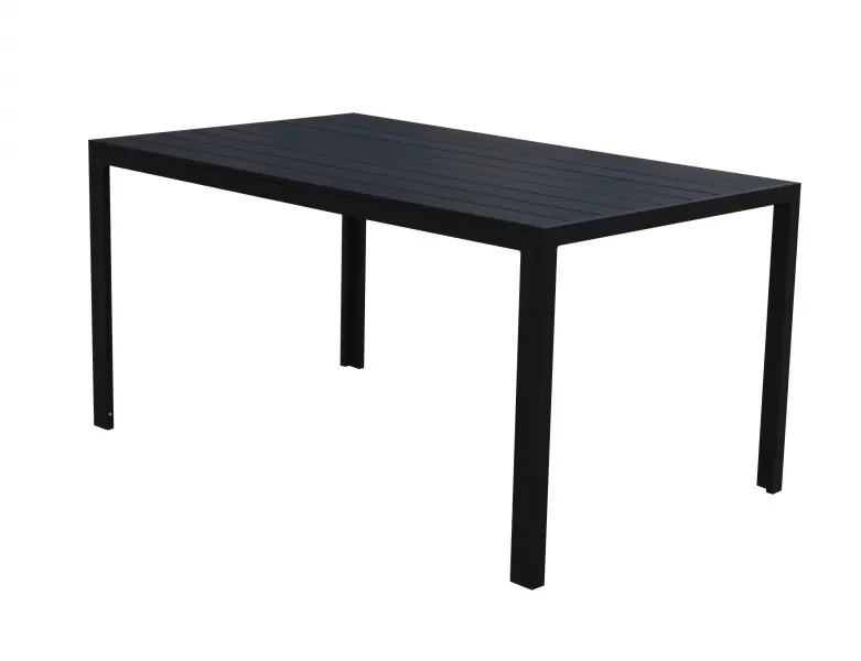 Masa dreptunghiulara mare ENCORE 205x90x74 negru