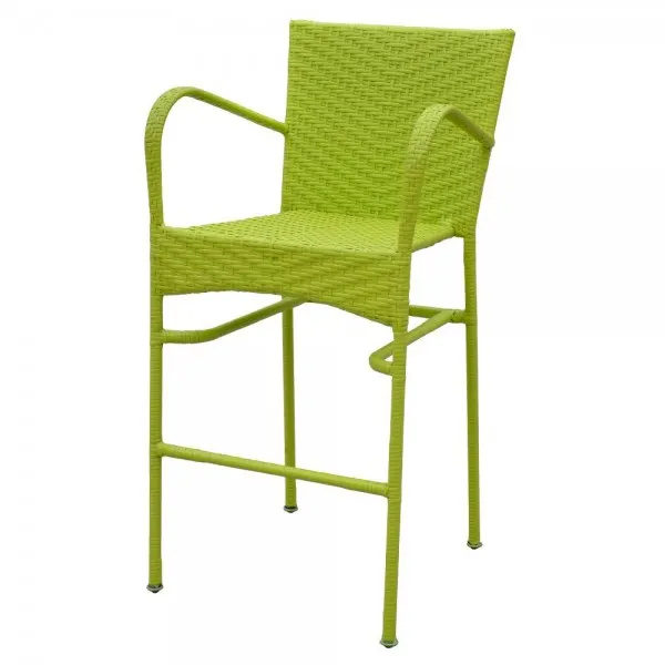 Scaun bar NEELY 57x58x111.5 cm verde — imaginea 2
