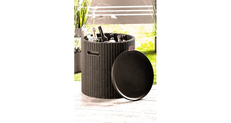 Scaun/Masuta de bar Cool Stool Maro — imaginea 2
