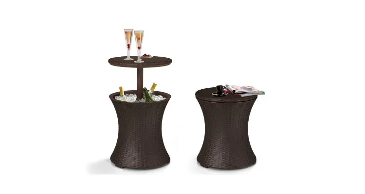 Masuta de bar Pacific Cool Bar Rattan Maro