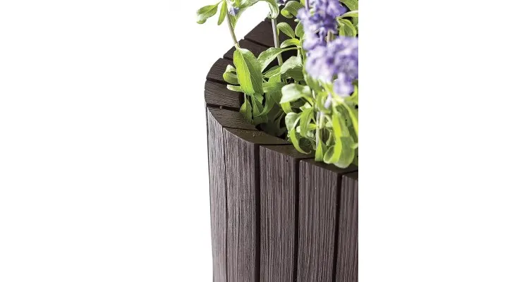 Ghiveci Cube Planter M Maro-Auriu — imaginea 3
