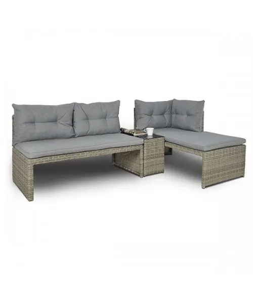 Coltar terasa Canvas Gri — imaginea 2