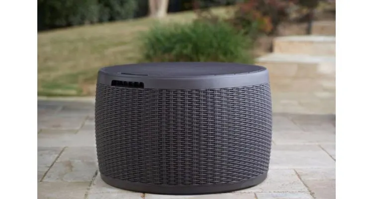 Cutie depozitare rotunda ecoratan Keter 140 L — imaginea 2