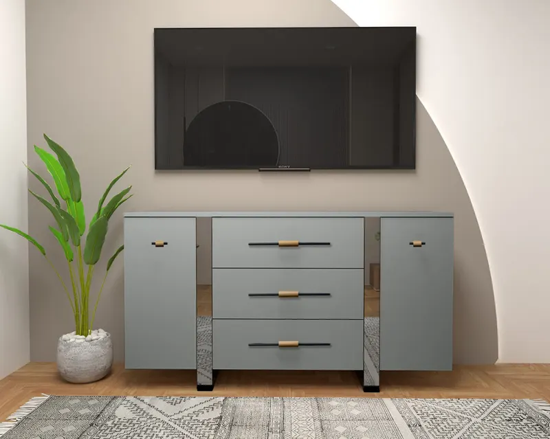 Comoda Sany 150, Gri Gri