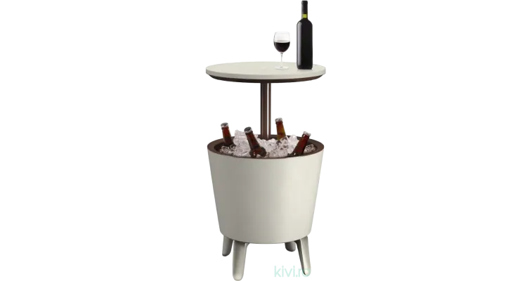 Masa cu frapiera Keter Alb-Maro COOL BAR 17186745
