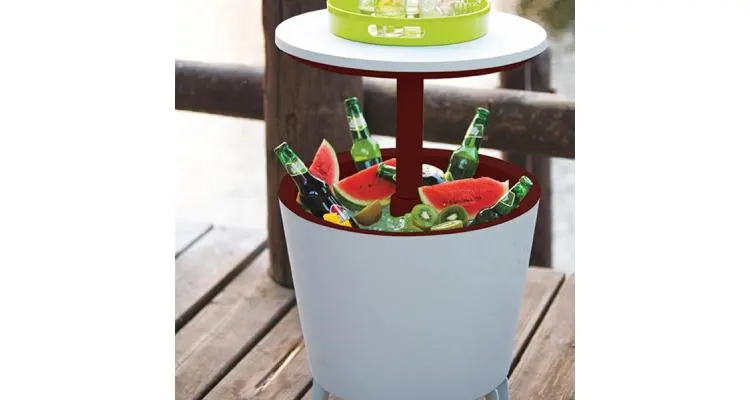 Masa cu frapiera Keter Alb-Maro COOL BAR 17186745 — imaginea 3