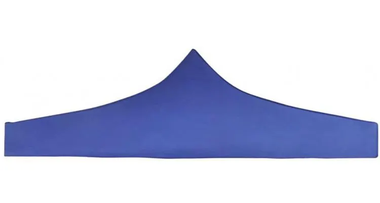 Acoperis cort de petrecere, albastru, 3 x 3 m — imaginea 3