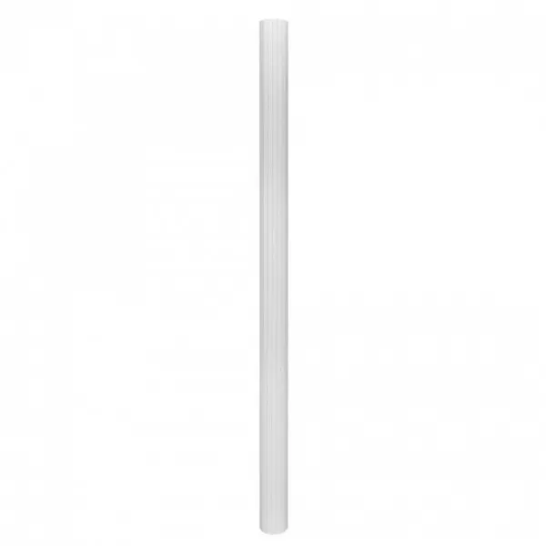 Paravan de camera din bambus, alb, 250 x 165 cm, — imaginea 3
